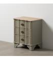 MESITA TAUPE MADERA 50 X 35 X 60 CM