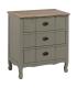 MESITA TAUPE MADERA 66 X 40 X 76 CM