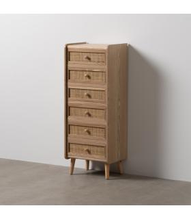 SINFONIER NATURAL MADERA PAULONIA/DM 40 X 30 X 104 CM