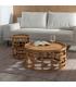 MESA CENTRO NATURAL DM-MADERA 80 X 80 X 36 CM
