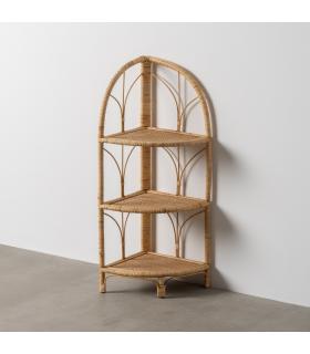 ESTANTERÍA NATURAL RATÁN SALÓN 45 X 33,50 X 90 CM