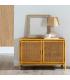 MUEBLE AUXILIAR NATURAL RATÁN SALÓN 97,50 X 40 X 65 CM