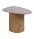 MESITA NATURAL-BLANCO MÁRMOL/MADERA 58 X 38 X 40 CM