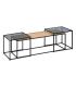 S/3 MESA CENTRO NATURAL-NEGRO 97,50 X 34 X 35 CM
