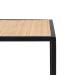S/3 MESA CENTRO NATURAL-NEGRO 97,50 X 34 X 35 CM