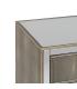 MUEBLE RECIBIDOR ESPEJO GRIS-PLATA 81 X 41 X 76,50 CM