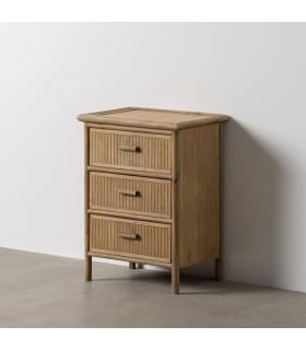 MESITA NATURAL BAMBÚ 48 X 36 X 66 CM