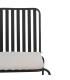 SILLA ANTRACITA ACERO EXTERIOR 52 X 57 X 87 CM