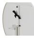 MESA AUXILIAR PLEGABLE BLANCO ACERO 70 X 70 X 72 CM