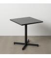 MESA AUXILIAR PLEGABLE ANTRACITA ACERO 70 X 70 X 74 CM