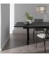MESA COMEDOR EXTENSIBLE ANTRACITA 180 X 100 X 77 CM