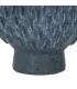 JARRÓN AZUL CERÁMICA DECORACIÓN 22,50 X 22,50 X 38,50 CM