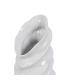 JARRÓN BLANCO CERÁMICA DECORACIÓN 17,50 X 17 X 49 CM