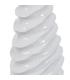 JARRÓN BLANCO CERÁMICA DECORACIÓN 17,50 X 17 X 49 CM