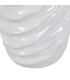 JARRÓN BLANCO CERÁMICA DECORACIÓN 17,50 X 17 X 49 CM