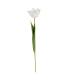 FLOR TULIPÁN BLANCO TEJIDO DECORACIÓN 63 CM
