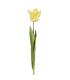 FLOR TULIPÁN AMARILLO TEJIDO DECORACIÓN 63 CM