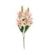 FLOR LIRIO ROSA GOMA DECORACIÓN 59 CM