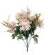 BOUQUET CRISANTEMO ROSA PVC-TEJIDO 52 CM