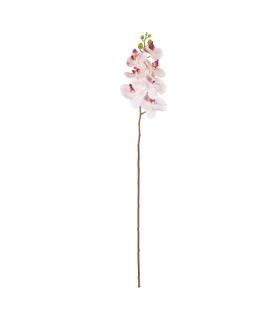 FLOR ORQUÍDEA ROSA GOMA DECORACIÓN 95 CM