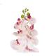 FLOR ORQUÍDEA ROSA GOMA DECORACIÓN 95 CM