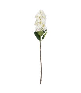 FLOR HORTENSIA BLANCO TEJIDO DECORACIÓN 74 CM