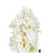 FLOR HORTENSIA BLANCO TEJIDO DECORACIÓN 74 CM