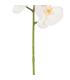 FLOR ORQUÍDEA BLANCO GOMA DECORACIÓN 96 CM