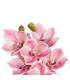 FLOR ORQUÍDEA ROSA GOMA DECORACIÓN 71 CM