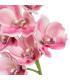 FLOR ORQUÍDEA ROSA GOMA DECORACIÓN 71 CM