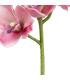FLOR ORQUÍDEA ROSA GOMA DECORACIÓN 71 CM