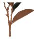 FLOR MAGNOLIA ROSA GOMA DECORACIÓN 73 CM