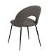 SILLA TAUPE TEJIDO-METAL CONTRACT 49 X 60 X 81 CM