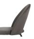 SILLA TAUPE TEJIDO-METAL CONTRACT 49 X 60 X 81 CM