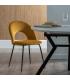SILLA OCRE TEJIDO-METAL CONTRACT 49 X 60 X 81 CM