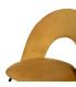 SILLA OCRE TEJIDO-METAL CONTRACT 49 X 60 X 81 CM
