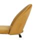 SILLA OCRE TEJIDO-METAL CONTRACT 49 X 60 X 81 CM