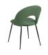 SILLA VERDE TEJIDO-METAL CONTRACT 49 X 60 X 81 CM