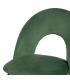 SILLA VERDE TEJIDO-METAL CONTRACT 49 X 60 X 81 CM