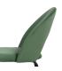 SILLA VERDE TEJIDO-METAL CONTRACT 49 X 60 X 81 CM
