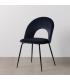 SILLA AZUL TEJIDO-METAL CONTRACT 49 X 60 X 81 CM