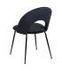 SILLA AZUL TEJIDO-METAL CONTRACT 49 X 60 X 81 CM