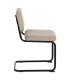 SILLA BEIGE TEJIDO-METAL CONTRACT 48 X 56 X 82 CM