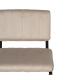 SILLA BEIGE TEJIDO-METAL CONTRACT 48 X 56 X 82 CM