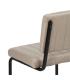 SILLA BEIGE TEJIDO-METAL CONTRACT 48 X 56 X 82 CM