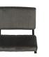 SILLA TAUPE TEJIDO-METAL CONTRACT 48 X 56 X 82 CM