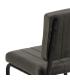 SILLA TAUPE TEJIDO-METAL CONTRACT 48 X 56 X 82 CM