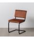 SILLA TERRACOTA TEJIDO-METAL CONTRACT 48 X 56 X 82 CM