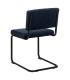 SILLA AZUL TEJIDO-METAL CONTRACT 48 X 56 X 82 CM