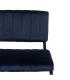 SILLA AZUL TEJIDO-METAL CONTRACT 48 X 56 X 82 CM
